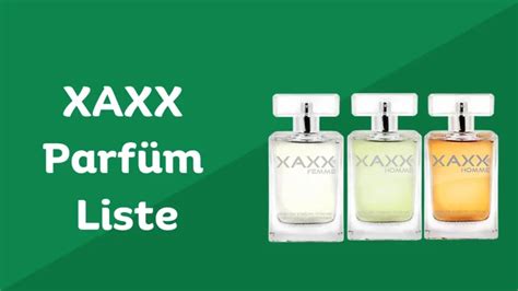 xaxx duftzwilling liste